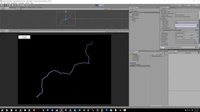 Lightning Bolt Effect for Unity