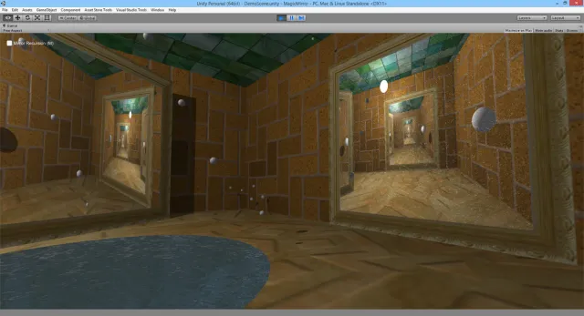 Magic Mirror Lite - Reflection for Unity