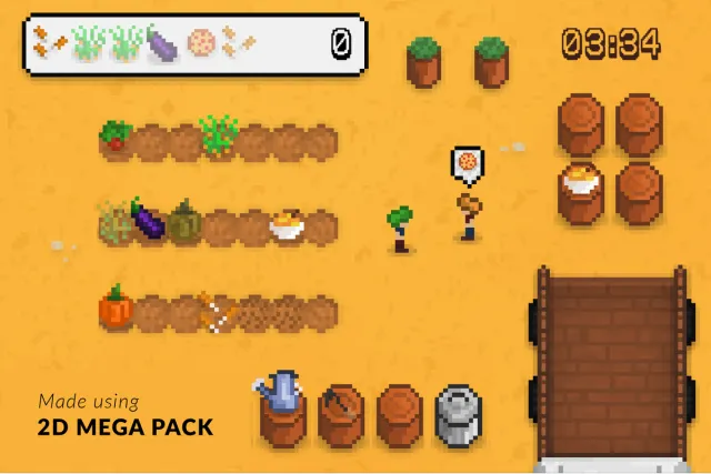 Free 2D Mega Pack