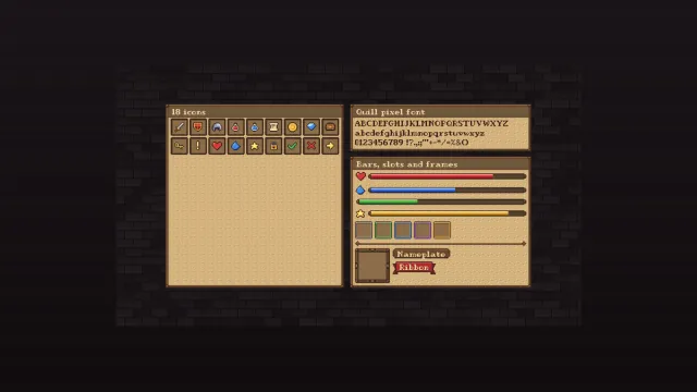 Pixel UI Fantasy Free