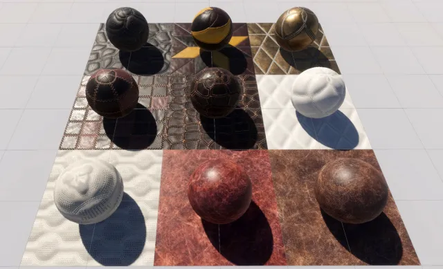 Leather Material Pack