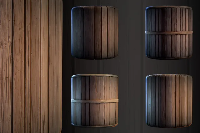 Wood (Wall) Texture & Material Vol. 13