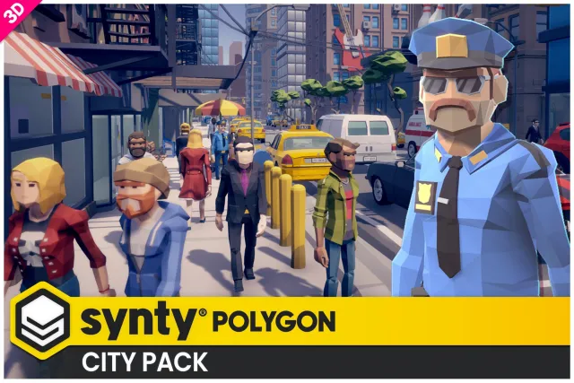 POLYGON - City Pack - Art by Synty v1.12.5