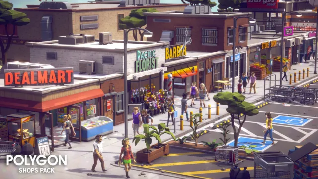 POLYGON - Shops Pack - Art by Synty v1.6.5