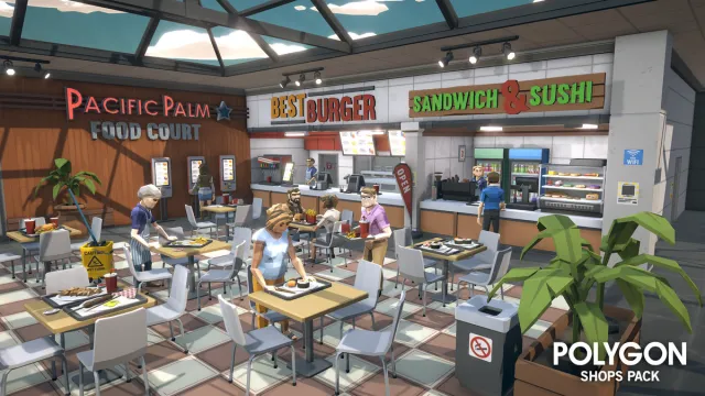 POLYGON - Shops Pack - Art by Synty v1.6.5
