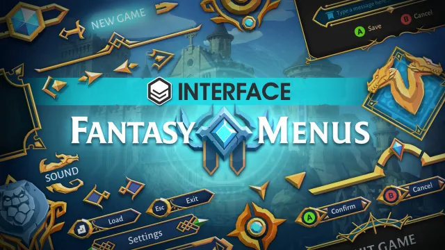 Fantasy Menus - Synty INTERFACE - GUI v1.0.1