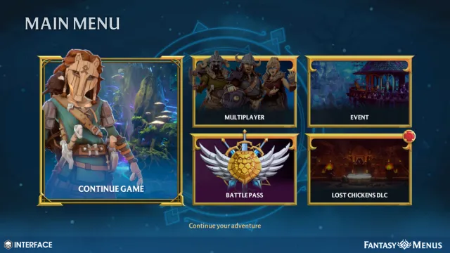 Fantasy Menus - Synty INTERFACE - GUI v1.0.1