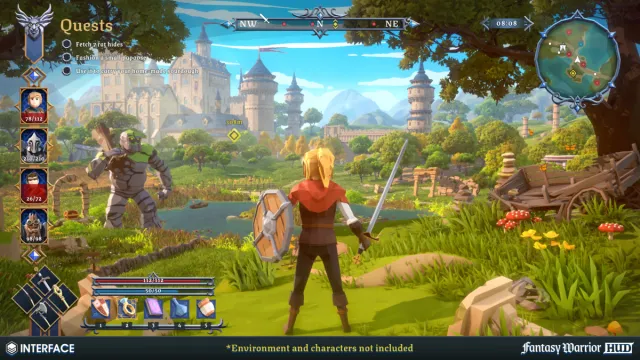 Fantasy Warrior HUD - Synty INTERFACE - GUI v1.0.0