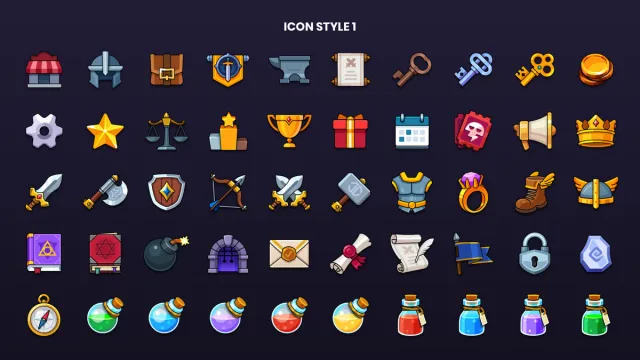 2D Icons - Total Pack v1.0.1