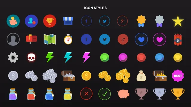 2D Icons - Total Pack v1.0.1