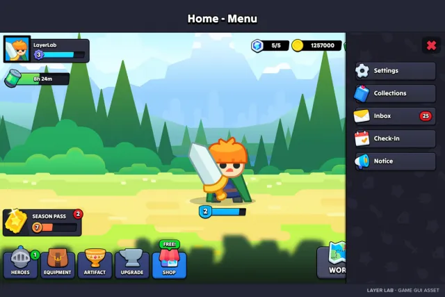 GUI - Casual Fantasy v2.0.4