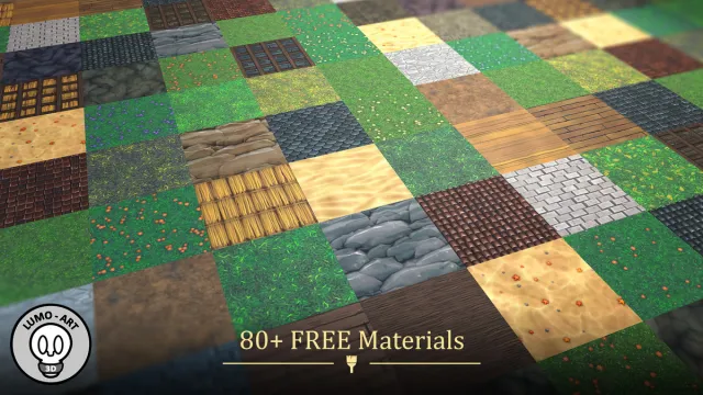 FREE Stylized PBR Textures Pack