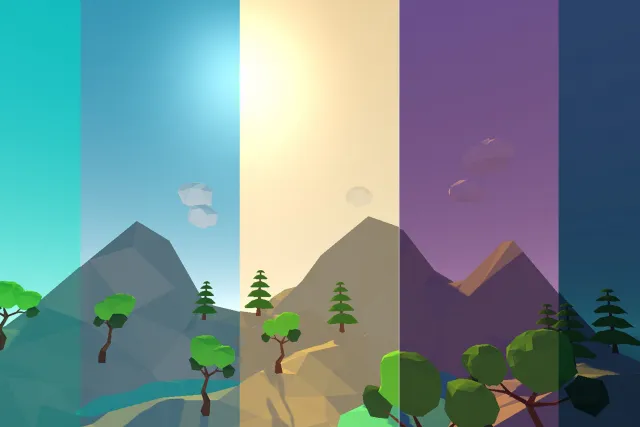 Customizable skybox
