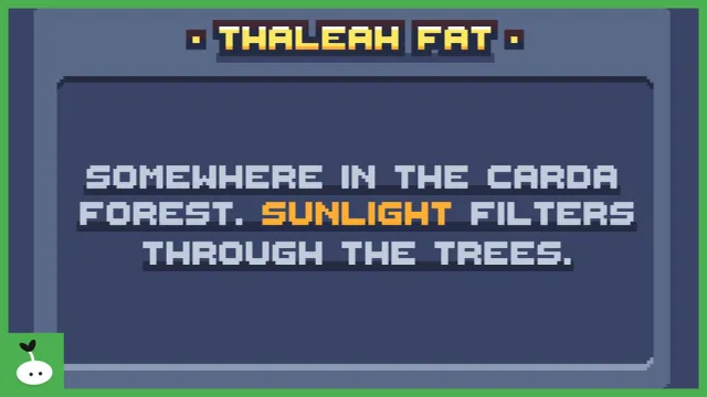 Free Pixel Font - Thaleah