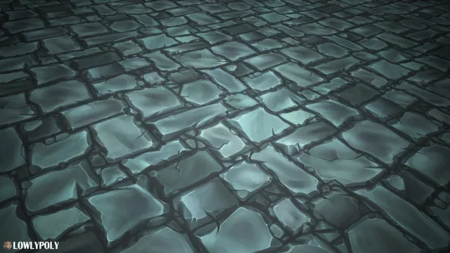 Hand Painted Stone Texture