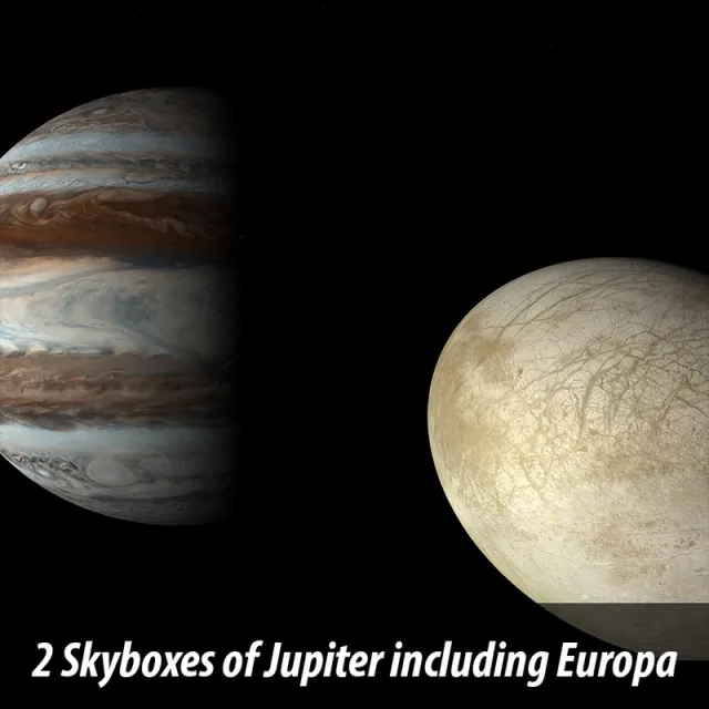 Earth & Planets skyboxes