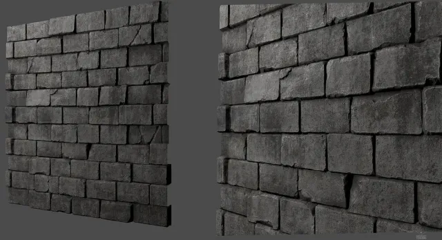 Tileable Bricks Wall