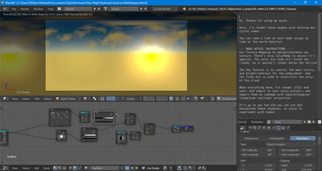 10 Skyboxes Pack : Day - Night