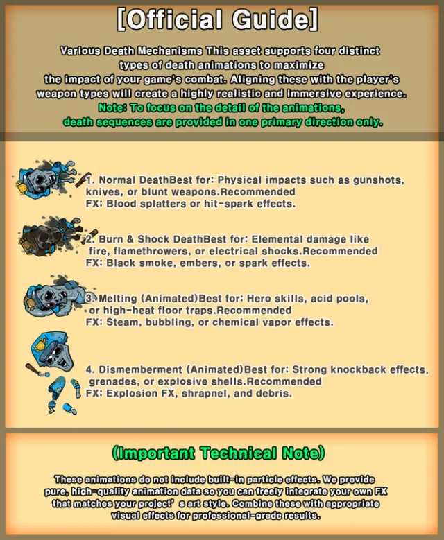 Doodle Police Zombie - Customizable Spine 2D