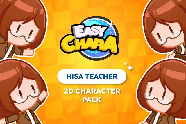 Easy Chara – Hisa Teacher 2D Character Collection