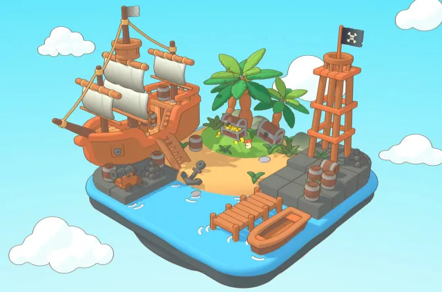 Cute Magic - SkyIsland Pack Free 01