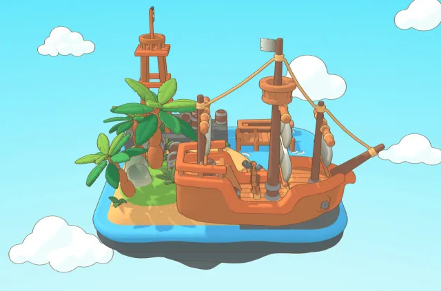 Cute Magic - SkyIsland Pack Free 01