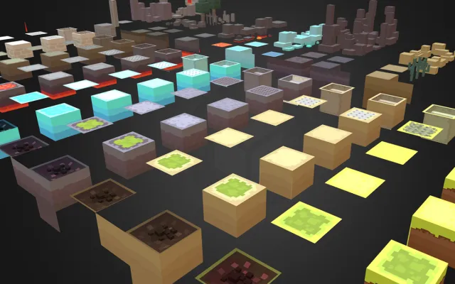 3D Props - Cartoon Box Map