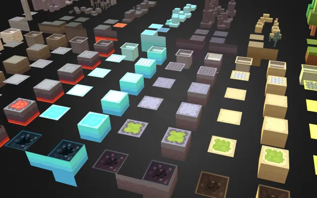 3D Props - Cartoon Box Map