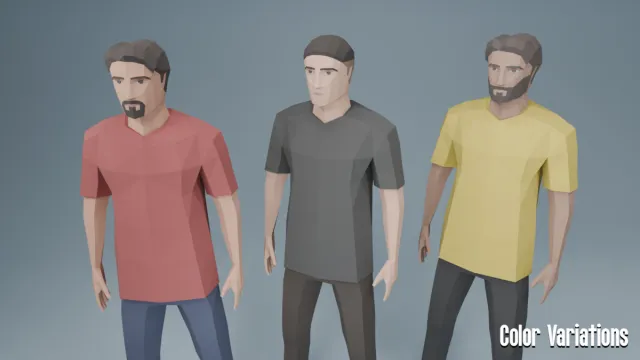Low Poly Character Pack