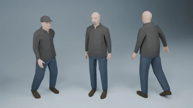 Low Poly Character Pack
