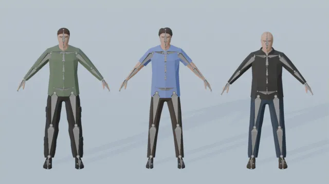 Low Poly Character Pack