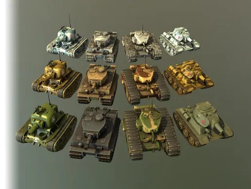 World War Toon - Tank Pack v1.0