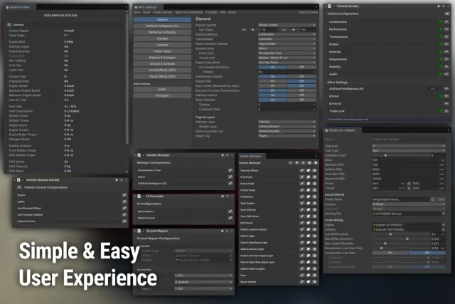 Multiversal Vehicle Controller: Pro - Car Physics Controller v1.4.4