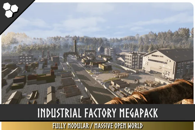 Industrial Factory (Factory, Warehouse, Industrial Factory, Modular Factory) v1.0