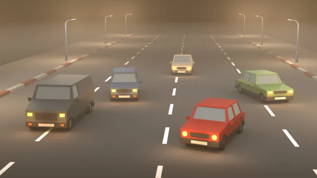 Low Poly City Cars Pack