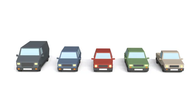 Low Poly City Cars Pack
