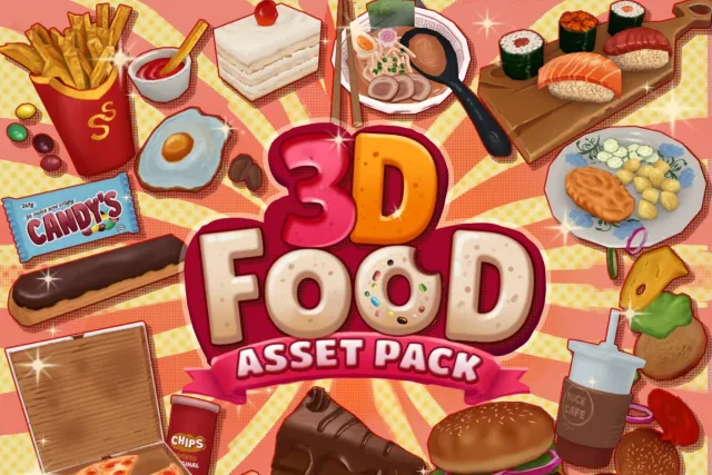 3D Food Asset Pack