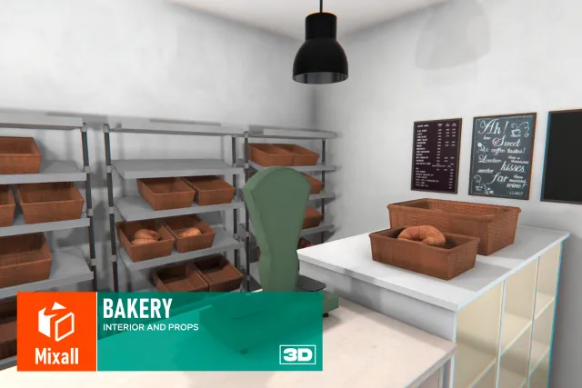 Bakery - interior and props