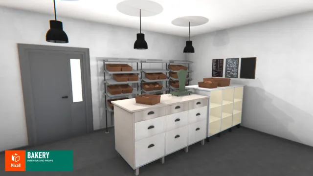 Bakery - interior and props