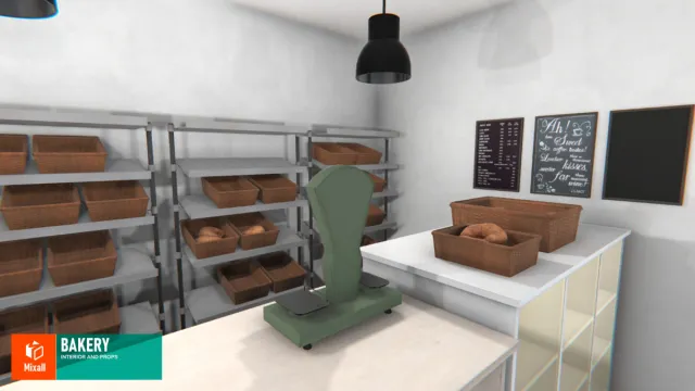 Bakery - interior and props