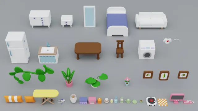 Interiors FREE - Cozy Cartoon Pack