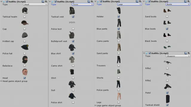 Top Down Shooter Characters pack v2.0