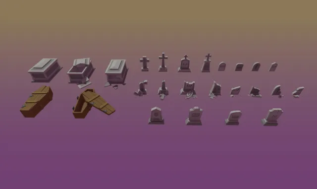 Halloween Pack | Cemetery Snap