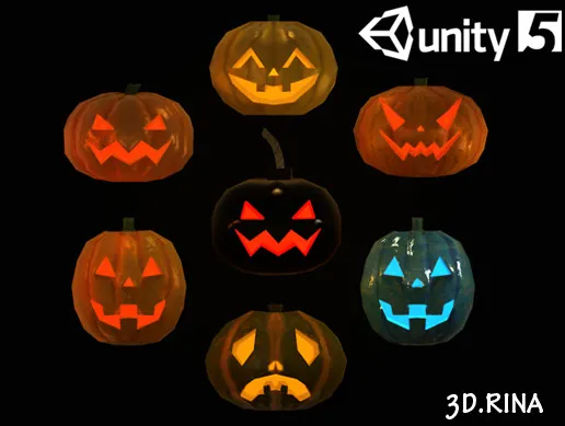 Breakable Spooky Pumpkins