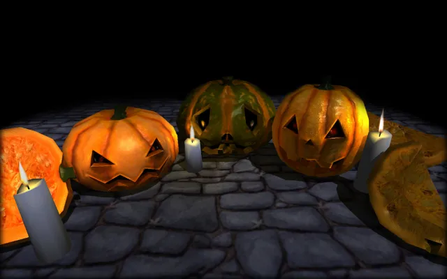 Breakable Spooky Pumpkins
