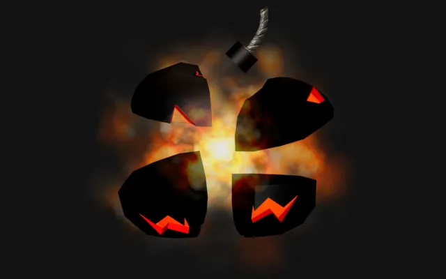 Breakable Spooky Pumpkins