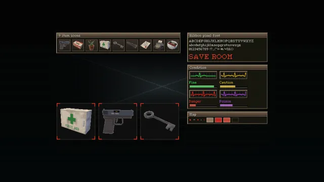 PSX Horror UI Free - Menu Kit Sampler