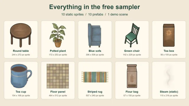 Cozy World 2D Free Sampler