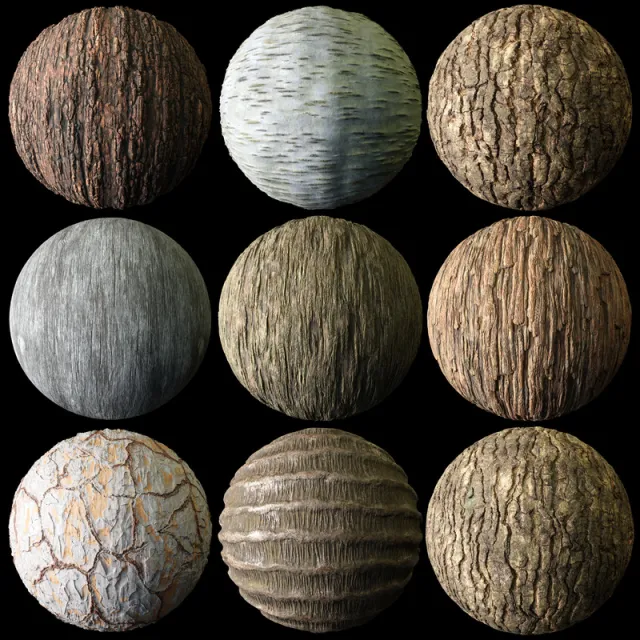 Tree Bark Material Pack