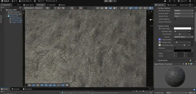 Free 4K Concrete Texture sample Pack (URP & Built-In)